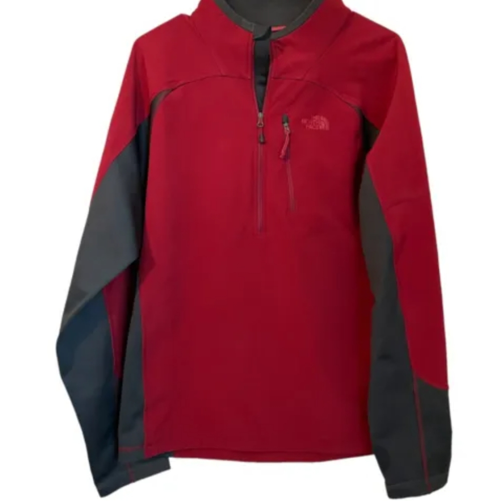 The North Face Men's Concavo 1\4 Zip fleece lined flash dry jacket size medium